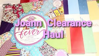 Joann Clearance Haul