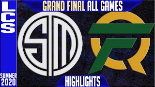 TSM vs FLY Highlights ALL GAMES | LCS GRAND FINAL Playoffs Summer 2020 | Team Solomid vs FlyQuest