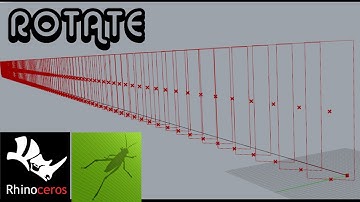 ROTATE FOR DYNAMIC FACADE | RHINO | RHINOCEROS | GRASSHOPPER