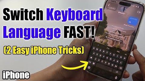 2 manieren om de toetsenbordtaal te wijzigen op de iPhone 17/17 Pro Max/Air