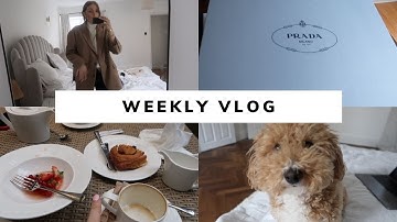 WEEKLY VLOG / Prada Unboxing & New In From Farfetch, What I Wore This Week / Sinead Crowe