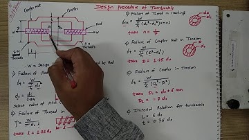 Design procedure of Turnbuckle