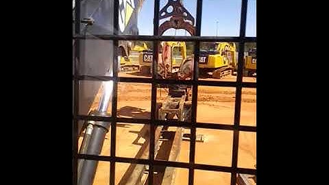 Cat 559C Log Loader Operating