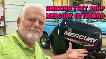 Unboxing a 20HP Mercury Outboard (and Testing it on the Boat!)
