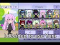 Yuni glitch..|| Gacha life