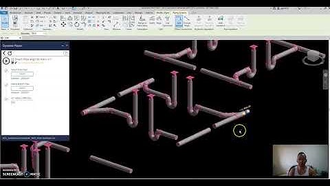 Pipe sloped connection Dynamo