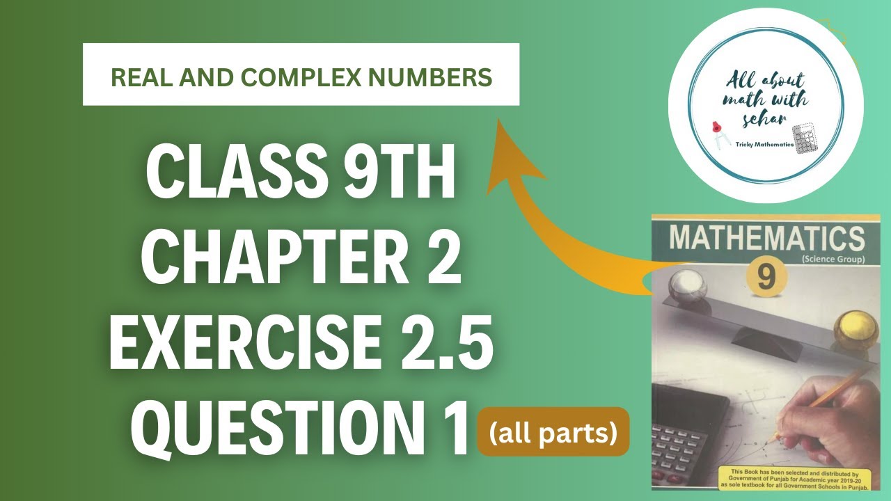 class 9th chapter 2 real and complex numbers - YouTube