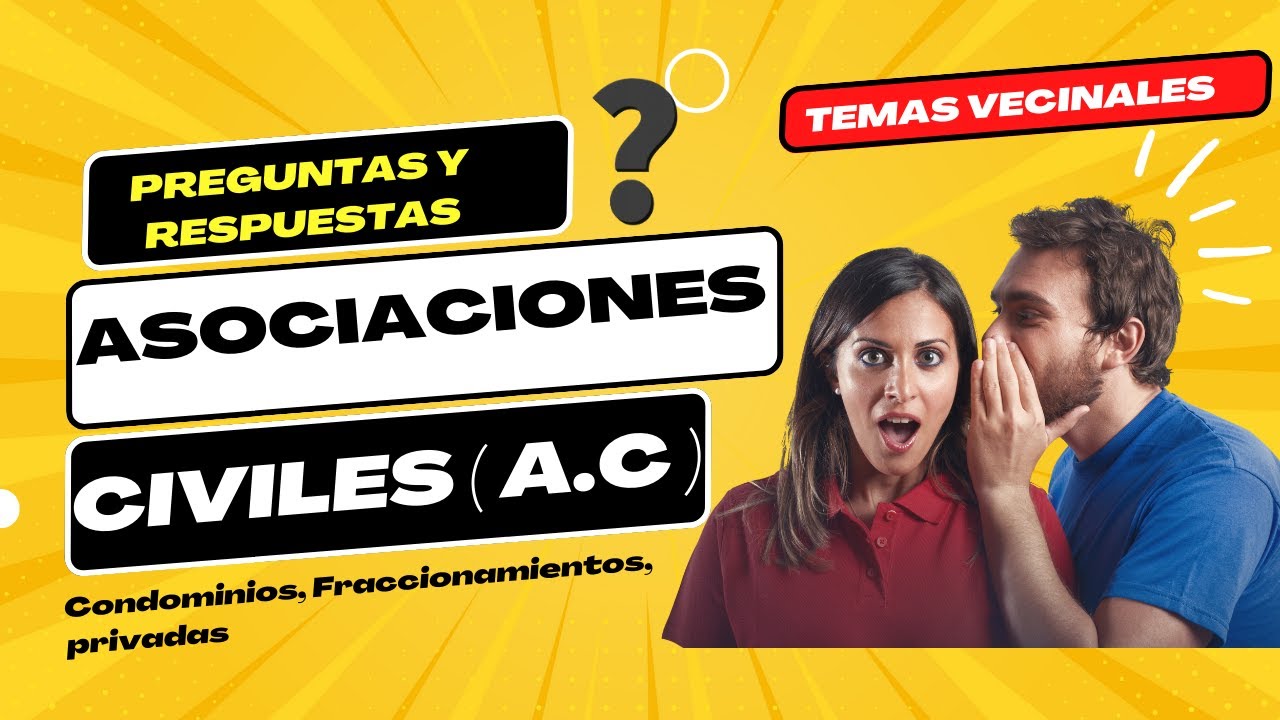 Porque tener una AC en un condominio , colonia ó Fraccionamiento ?