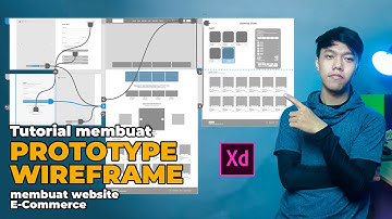 Tutorial Membuat Prototype Website E-Commerce, Adobe XD - UI UX Design || Membuat Website E-Commerce