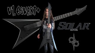 Solar Guitars V1.6SVART+ Demo