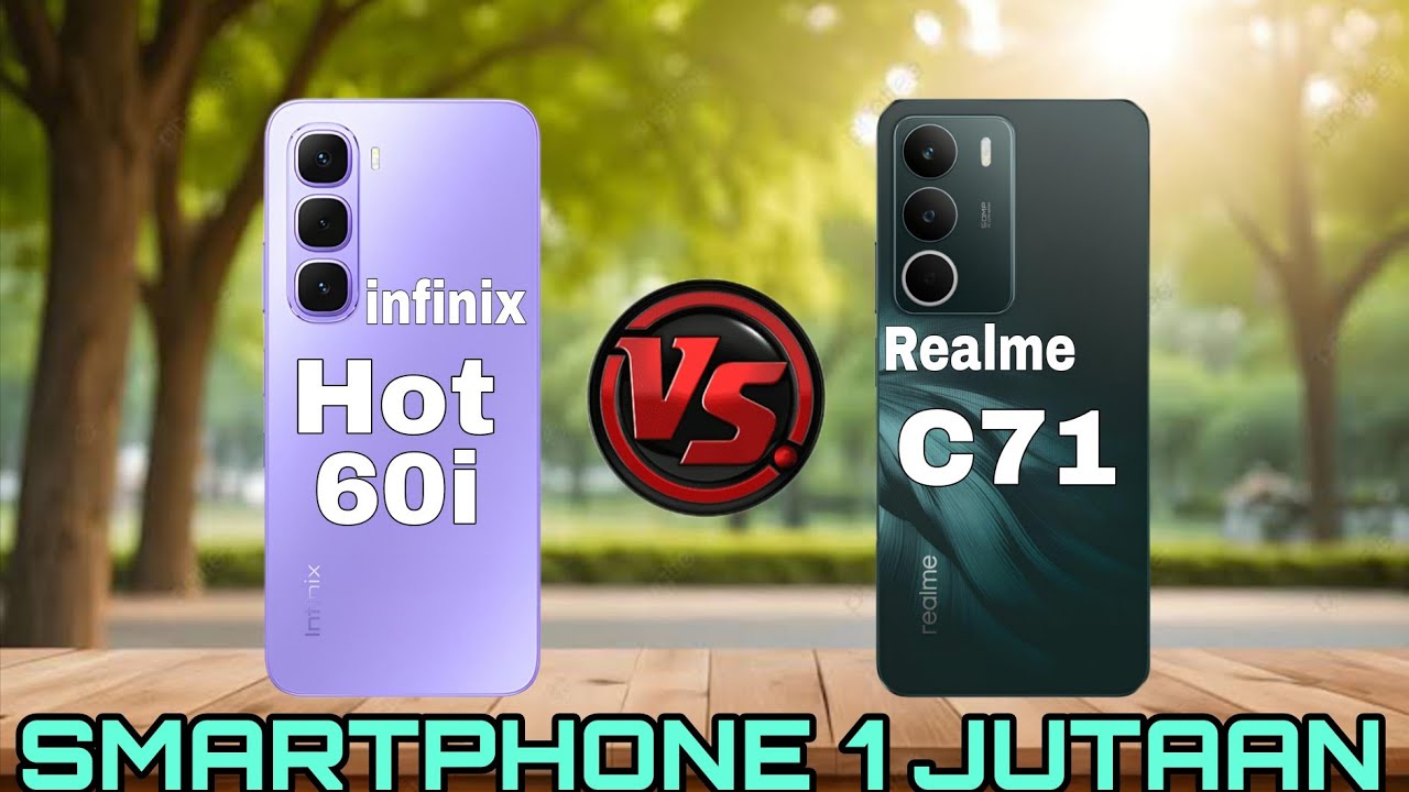 🔥 INFINIX HOT 60i vs REALME C71 - MANA YANG PALING WORTH IT? ❗ BATERAI BESAR & DESAIN PREMIUM!