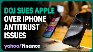 US DOJ sues Apple over iPhone antitrust issues