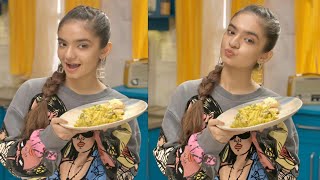 My Plate Anushka Sen Hairstyle | Western Dress Hairstyle | Front Braid With Choti | Latest Hairstyle