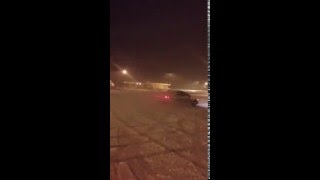 Drifting In The Snow Honda Accord Jan 2015