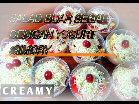 Resep Salad Buah Dengan Yogurt Cimory