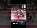Texas Opposite Cari Spears gets the kill 🏐🤘