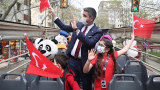 23 Nisan Coşkusu Tüm Kartalı Sardı