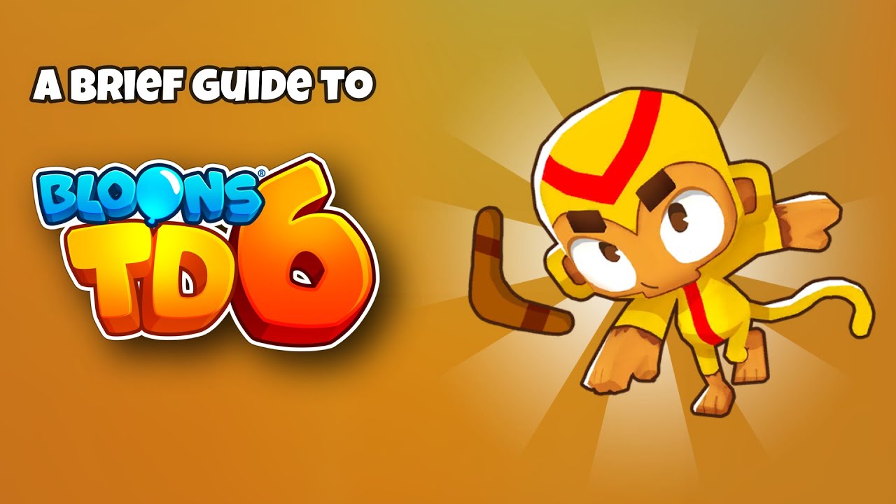 A Brief Guide To BTD6 Boomerang monkey YouTube