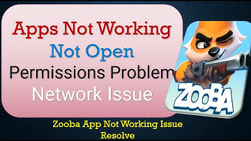 How to Fix Zooba App Not Working | Not Open | Space Issue