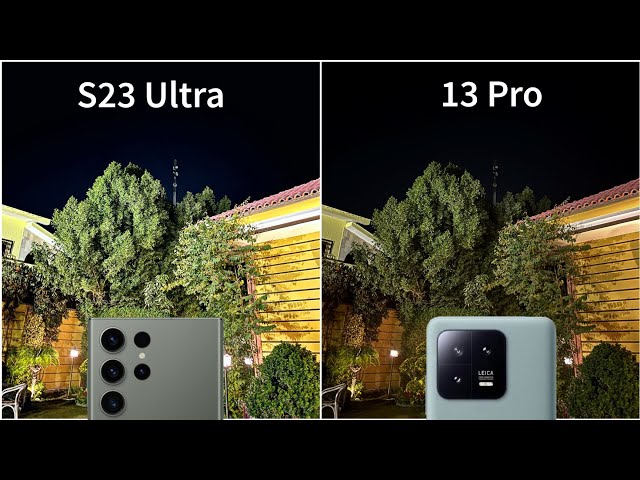 Samsung Galaxy S23 Ultra vs Xiaomi 13 Pro camera test: Large sensor or more  megapixels?