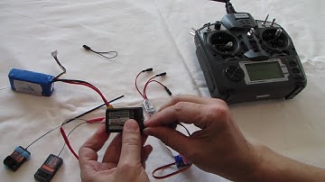 Turnigy T9x - Bindování/párování přijímačů - Receivers binding