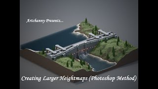 Creating Realistic Terrain in Magicavoxel (Photoshop Method)