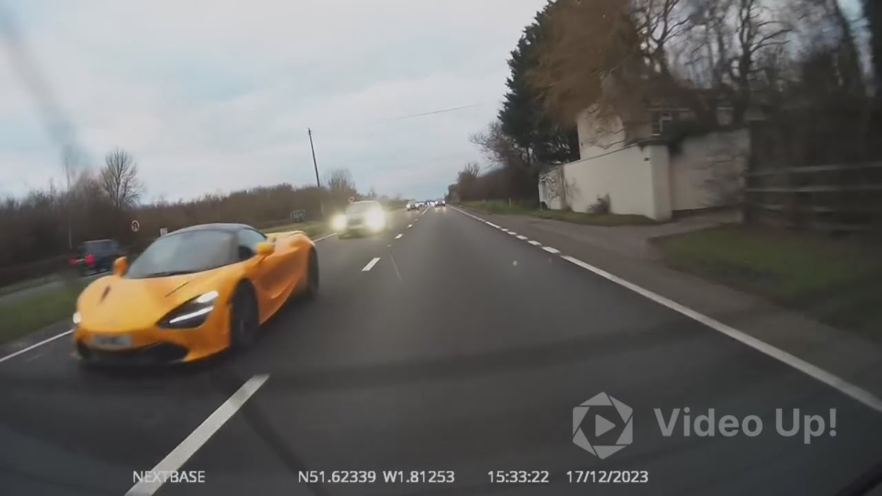 Dangerous Driving By McLaren Owner - 3 Minutes Of UK Dash Cam Footage ...