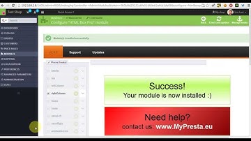 PrestaShop 1.6 module install tutorial