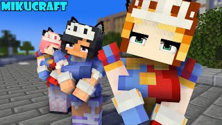 tutu pomni and regata yay arigato super idol aphmau and friends - minecraft animation #shorts