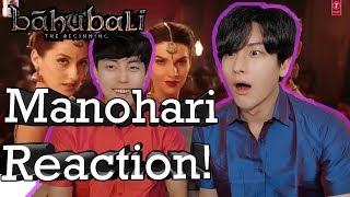 Korean Reaction to Bahubali & Nora Fatehi | Manohari |  Prabhas, Nora Fatehi