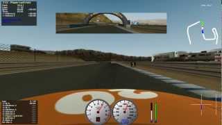 TORCS race on Corkscrew for discussion, race 2 of 2