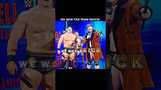 Six Man Tag Team Match 🥶| Smackdown 2022 🥵 Edit #wwe #shorts