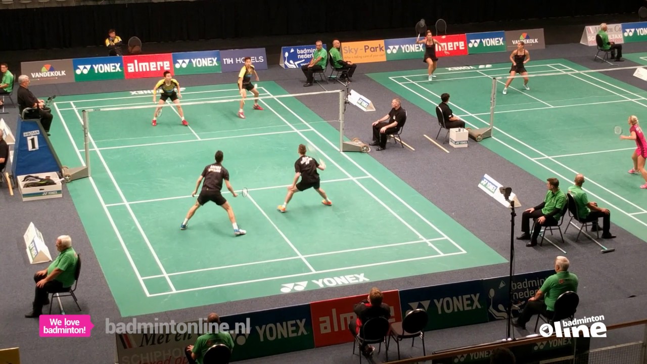 Matchpoint of Jacco Arends and Ruben Jille - Yonex Dutch Open 2016