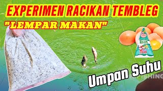 BECAUSE OF TEMBLEG BAIT, THIS CARP BAIT IS BECOME A LOT ❗❗ SUHU MIX BAIT KING OF STEAMED BAIT #fi...