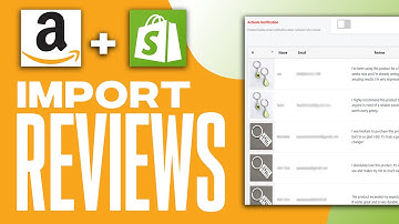 How To Import Amazon Reviews To Shopify