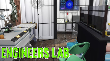 SIMS 4 SPEED BUILD // ENGINEERS LAB