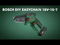 Sega a catena a batteria Bosch DIY EasyChain 18V-15-7