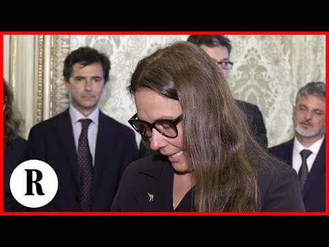 Quirinale, il giuramento della neoministra per la Famiglia Alessandra Locatelli