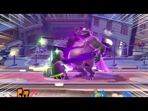 リザイアで壊れるダメージレース＆ワニ【スマブラSP/ルフレ】