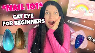 STOP Making This Cat Eye Nail Mistake! | Nail 101: How to Get a PERFECT Sharp & Crisp Cat Eye Effect