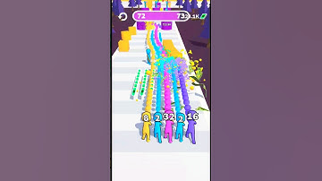 Merge grab level 72 to 73 number game 😏😎 #mergegrabber #gaming #minecraft