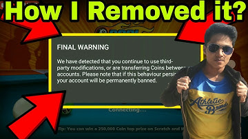 8bp Final Warning Problem Solved || Remove final warning in few simple steps✌