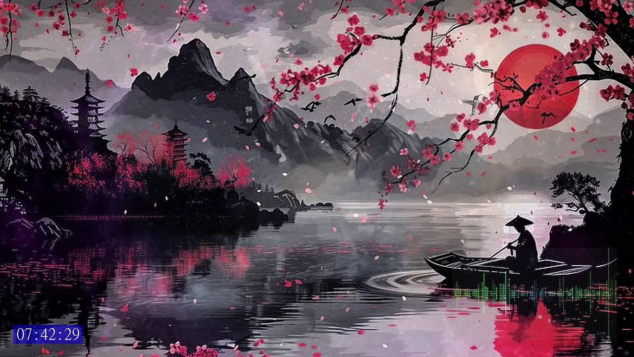 Calm Bamboo Flute Music with Guzheng Harmony