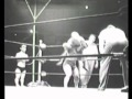 Sky low low  billy the kid vs brown panther  red feather 1950s midget wrestling match