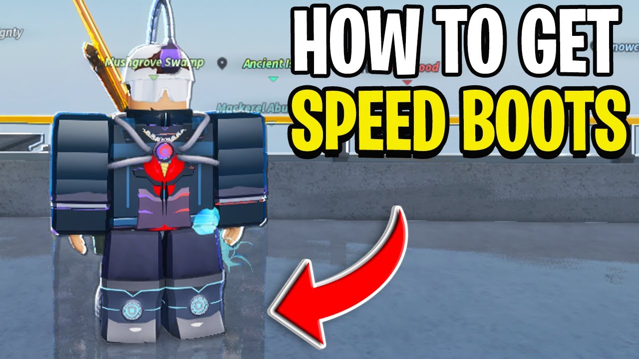 How to Get SPEED BOOTS in FISCH (GlimmerSuit Boots) - YouTube