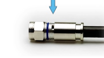 Holland SLCU-6 F-Type Compression Connector  - #2006