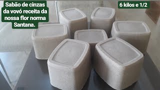 Faça sabão de cinzas – Receita da nossa flor norma Santana