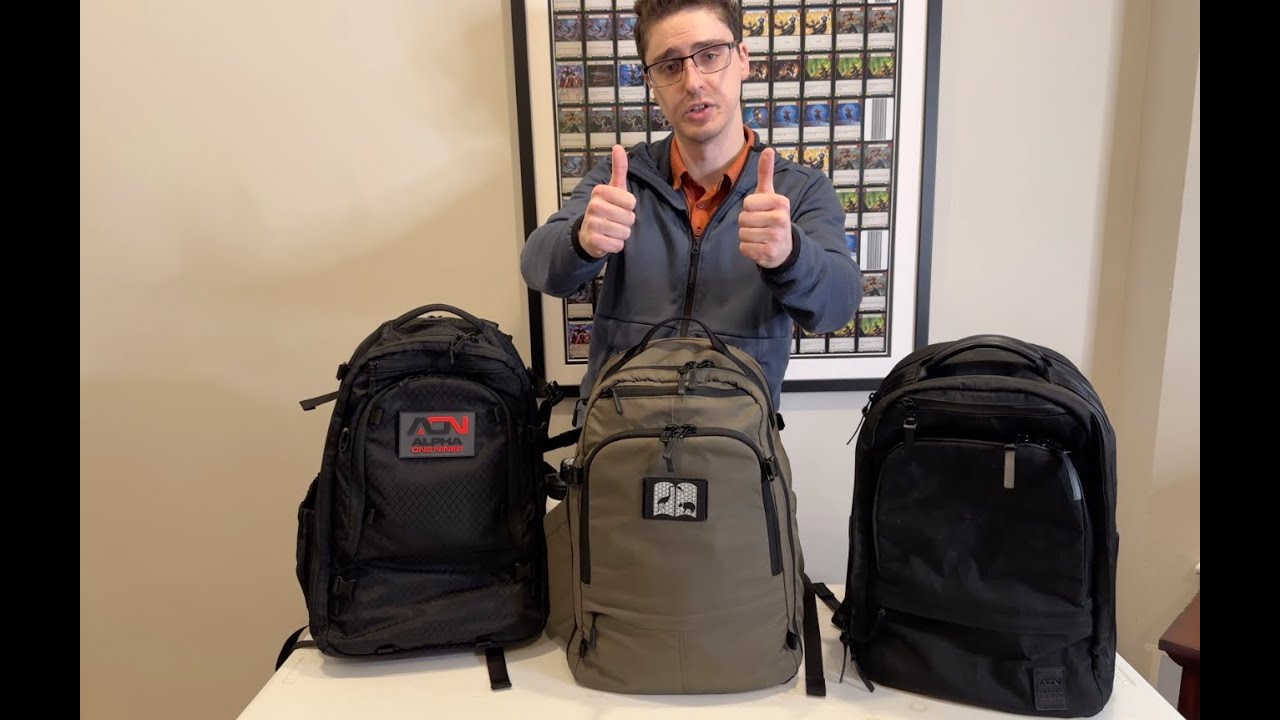 Best EDC Backpack: Alpha One Niner Evade 1.5: New, Old and 1.0x Comparison