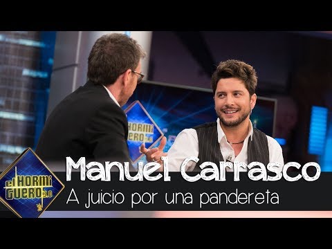 Manuel Carrasco cuenta su anécdota con una pandereta por la que fue a juicio - El Hormiguero 3.0