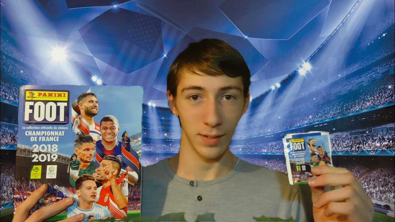 Panini Foot Champion De France 18 19 Ligue 1 Ligue 2 Youtube